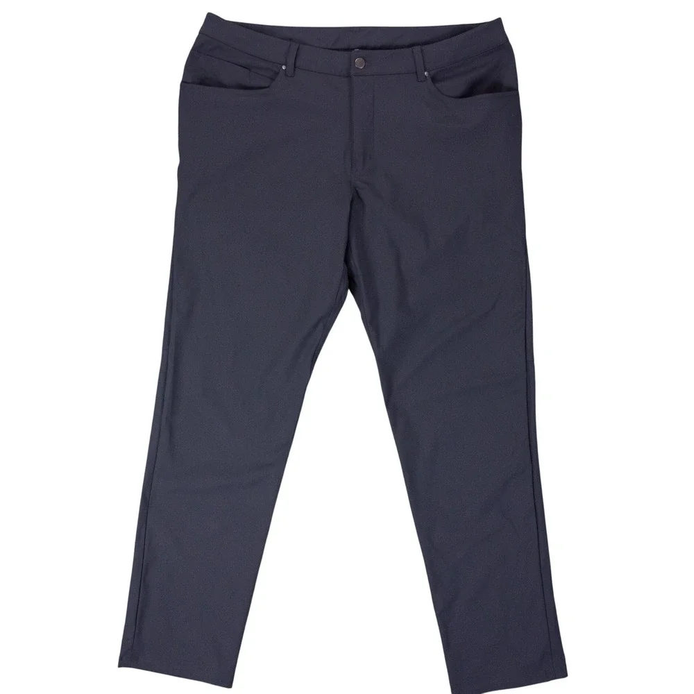 Lululemon ABC Pant Classic Fit Mens 38x34 Gray Warpstream Performance Trousers